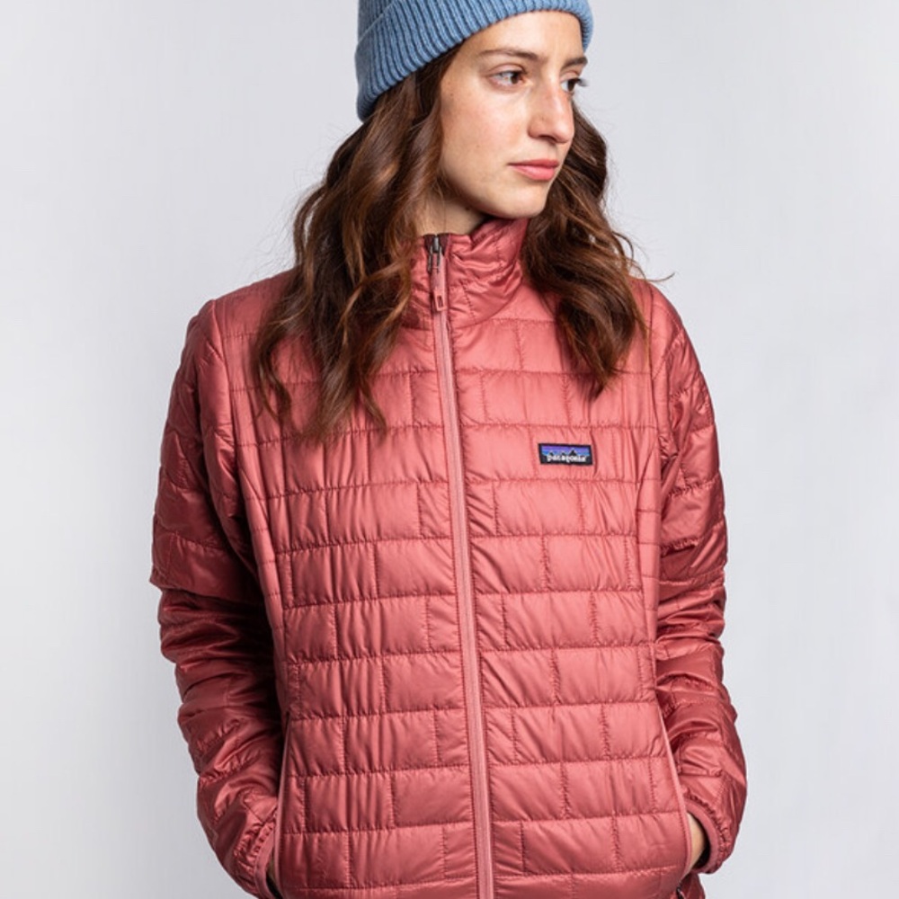 Patagonia Women's Nano Puff Insulated Puffer Jacket Rosehip M